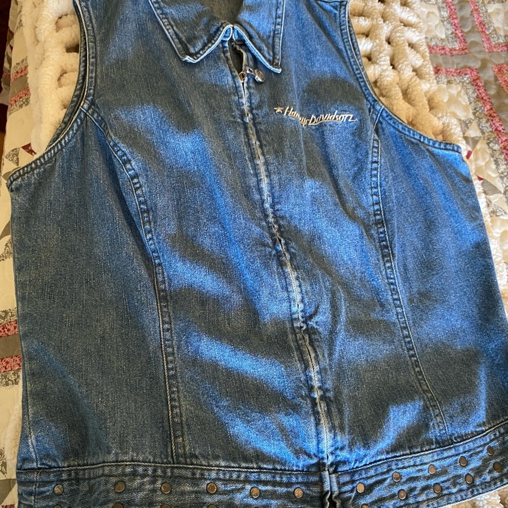 Harley Davidson woman vest